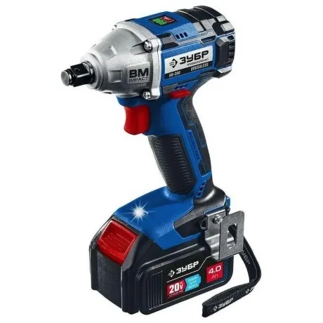 Гайковерт бесщеточный ЗУБР  кейс, Профессионал (GB-250-42)