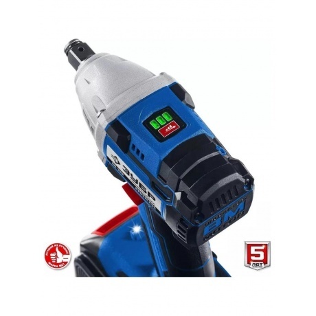 Гайковерт бесщеточный ЗУБР  кейс, Профессионал (GB-250-42) - фото 2