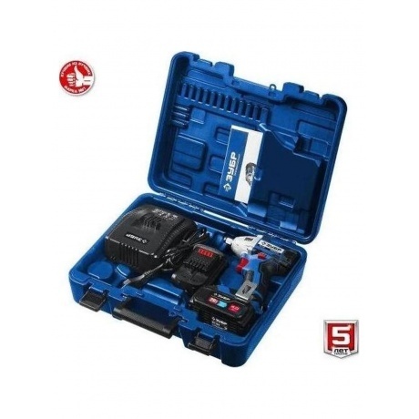 Гайковерт бесщеточный ЗУБР  кейс, Профессионал (GB-250-42) - фото 14