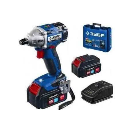 Гайковерт бесщеточный ЗУБР  кейс, Профессионал (GB-250-42) - фото 5