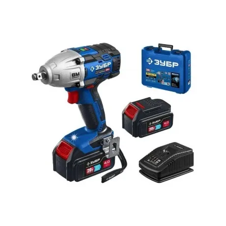 Гайковерт бесщеточный ЗУБР  кейс, Профессионал (GB-500-42)