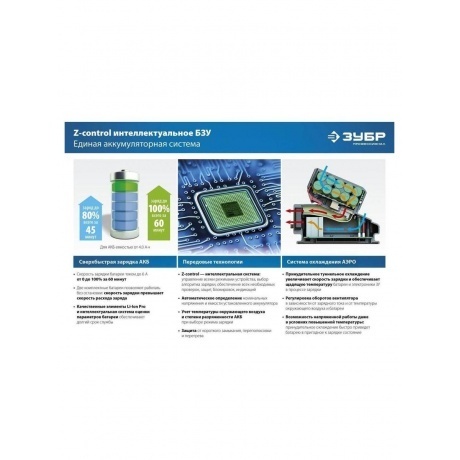 Гайковерт бесщеточный ЗУБР  кейс, Профессионал (GB-500-42) - фото 20