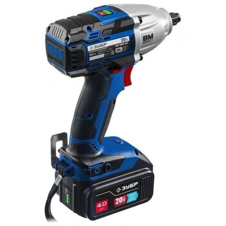 Гайковерт бесщеточный ЗУБР  кейс, Профессионал (GB-500-42) - фото 22