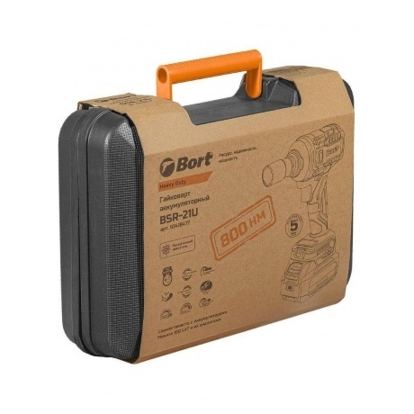 Гайковерт аккумуляторный Bort BSR-21U (2x4Ач+ЗУ) - фото 9