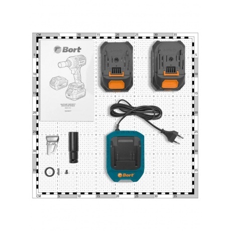 Гайковерт аккумуляторный Bort BSR-21U (2x4Ач+ЗУ) - фото 10