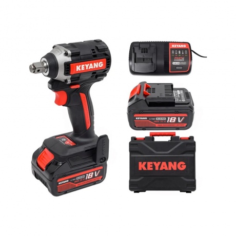 

Гайковерт аккумуляторный ударный KEYANG IW20BLH-315