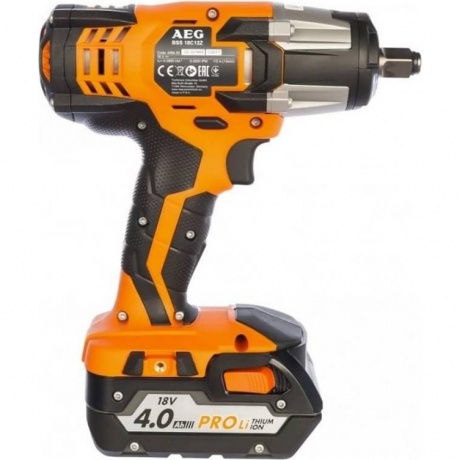 Гайковерт ударный AEG 18В BSS18C12ZC-402C 4935493428 - фото 3