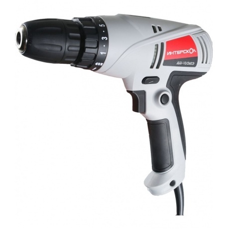 

Дрель-шуруповерт Интерскол ДШ-10/260Э (210.1.1.00)