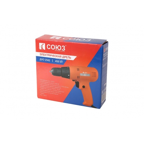 Дрель-шуруповерт сетевая Союз ДУС-2142 - фото 8