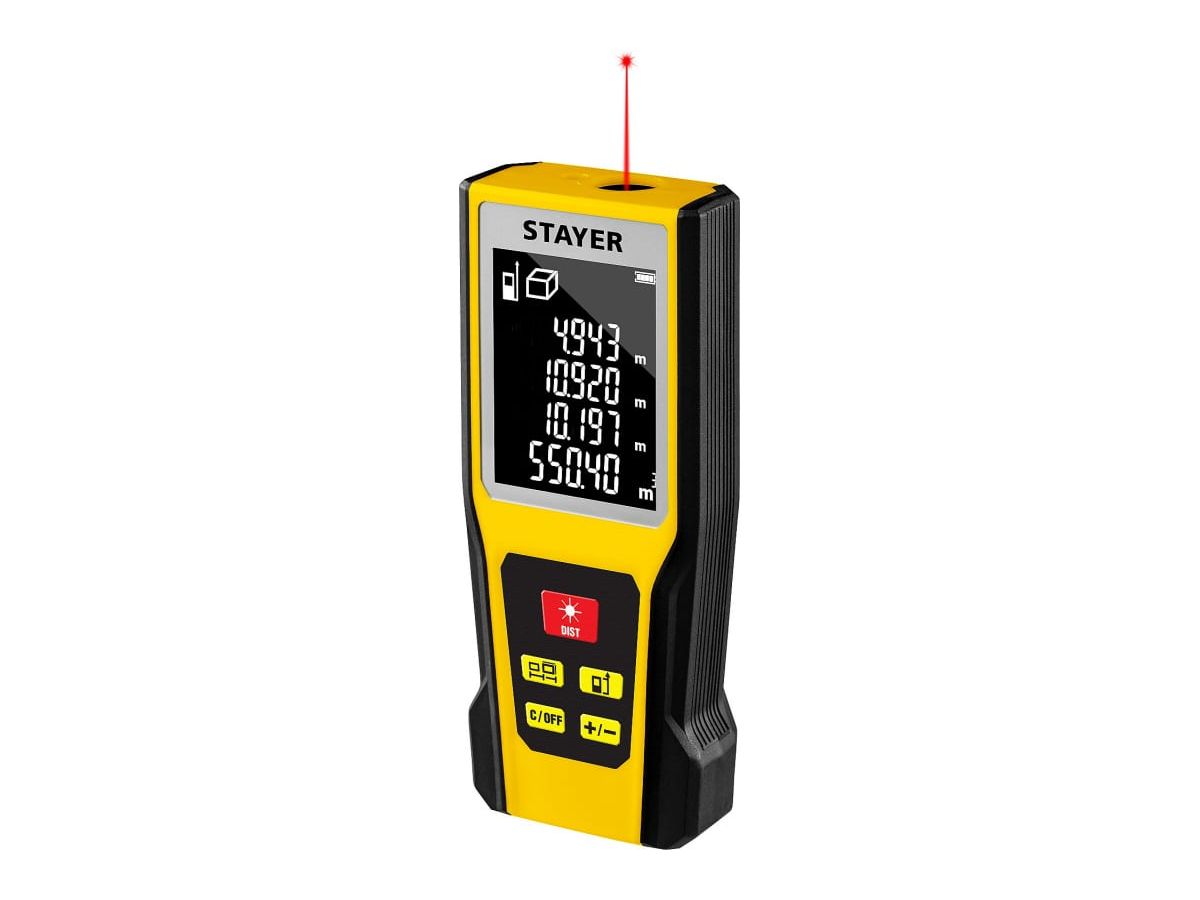 Дальномер лазерный Stayer LDM-60 34957_z01 уровень лазерный stayer drill assistant 34987
