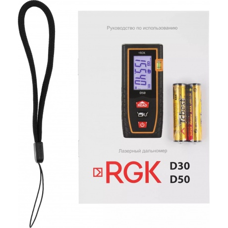 Дальномер лазерный RGK D30 - фото 12