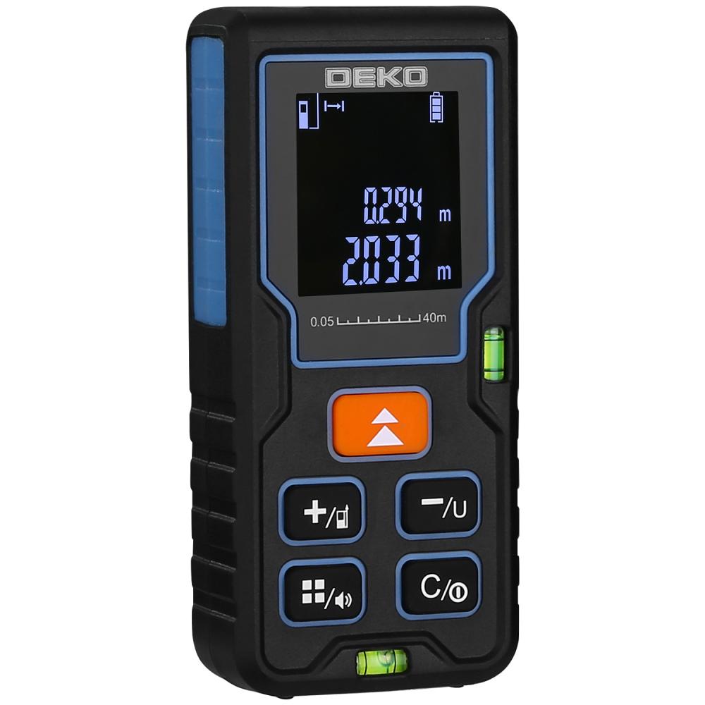 Дальномер лазерный Deko GLE-40 065-0240 уровень лазерный deko ll12 hvr 065 0202