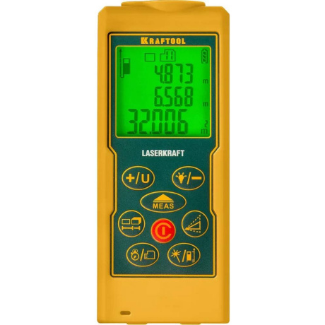 Дальномер лазерный KRAFTOOL Laser-Kraft, 5 см - 70 м, (34760)
