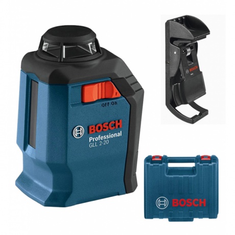 Лазерный нивелир Bosch GLL 2-20 0.601.063.J00 - фото 1