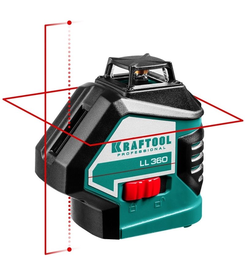 цена Уровень лазерный Kraftool LL360-4 34645-4