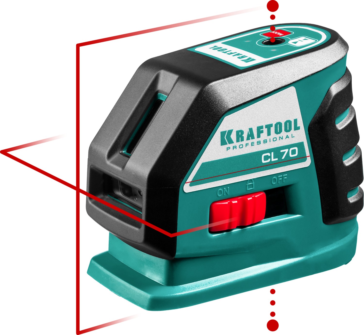 Уровень лазерный линейный Kraftool CL-70-2 34660-2 уровень лазерный kraftool ll360 2 34645 2