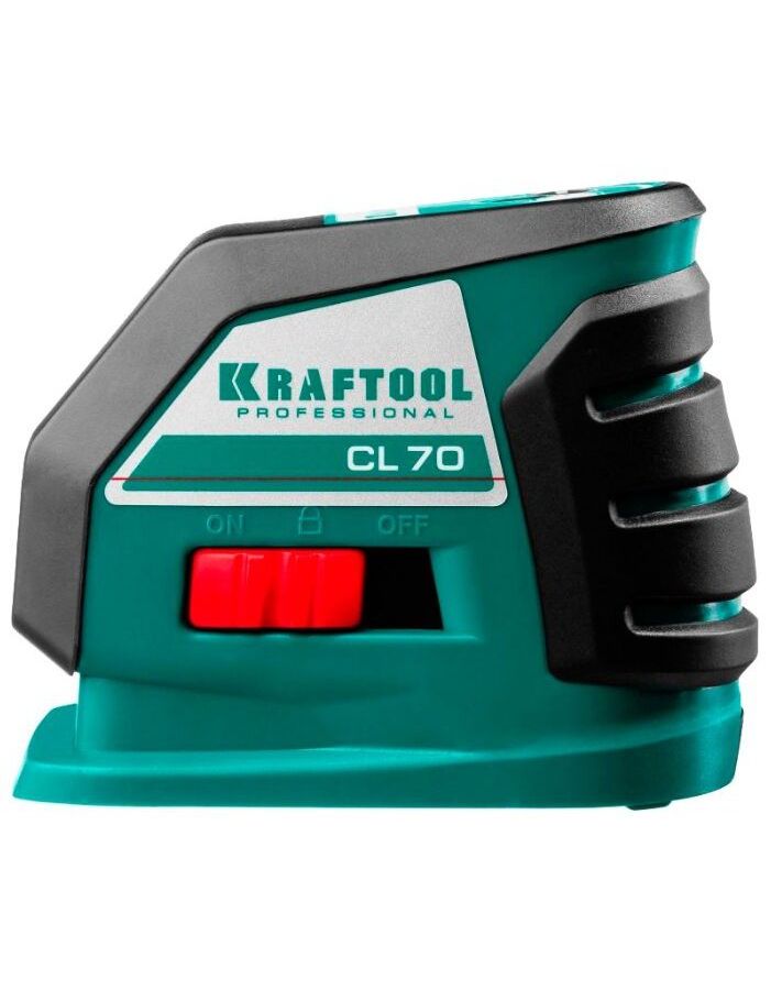 Уровень лазерный линейный Kraftool CL-70-3 34660-3 уровень лазерный kraftool cl 20 34700 4z01