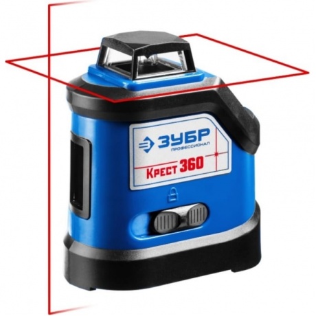 Нивелир лазерный Зубр Профессионал Крест-360-2 34906-2 - фото 2