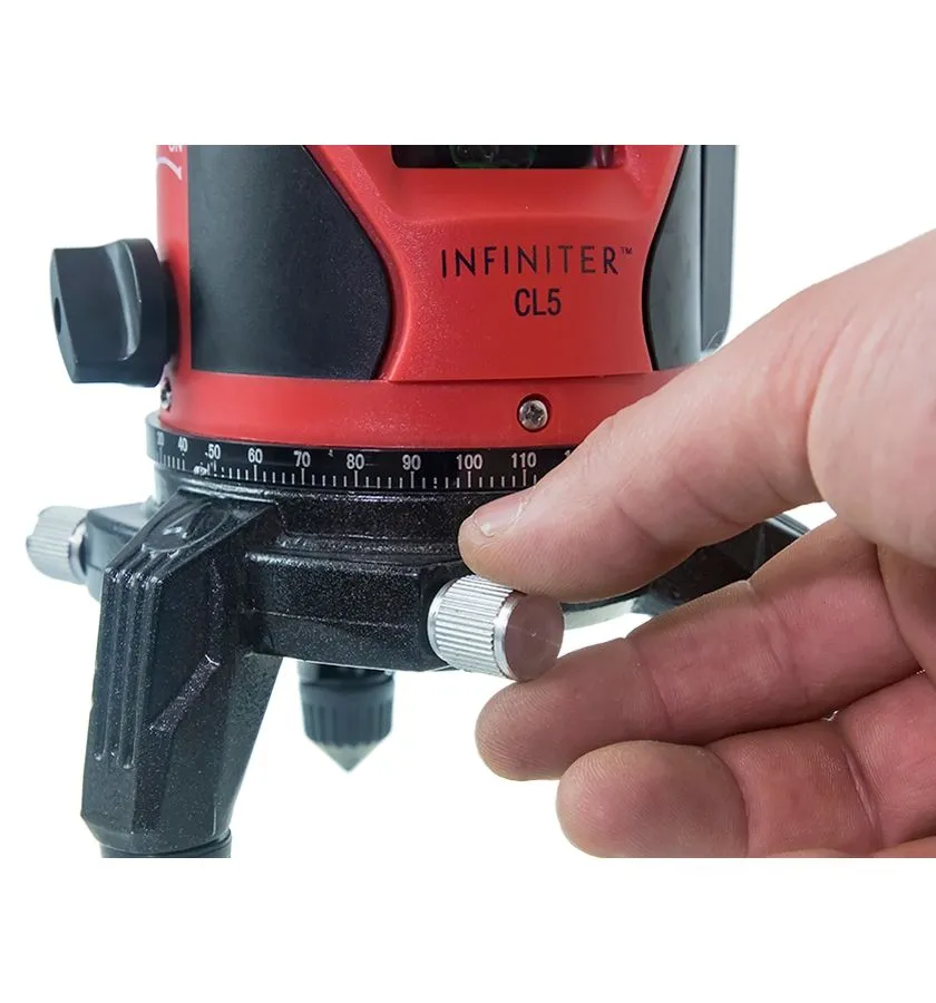 Нивелир лазерный Condtrol Infiniter CL5 (1-2-212) красный - фото 3