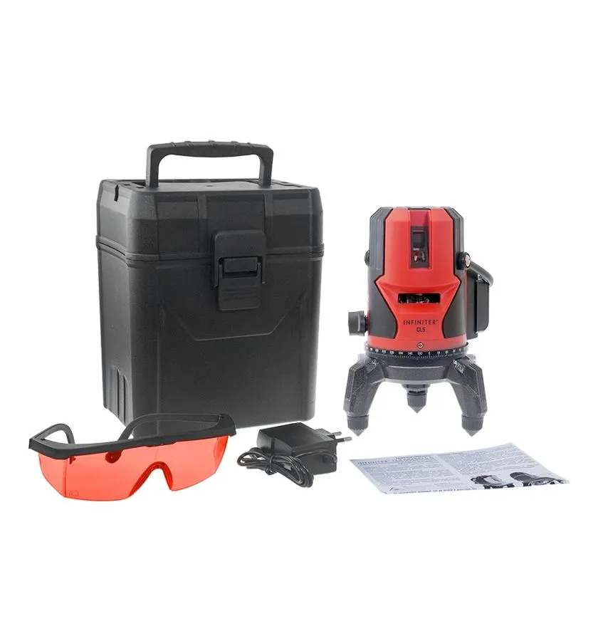 Нивелир лазерный Condtrol Infiniter CL5 (1-2-212) красный - фото 6