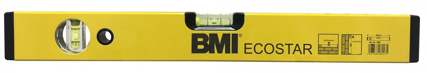 Уровень брусковый BMI Ecostar 688100AW-ECO - фото 1