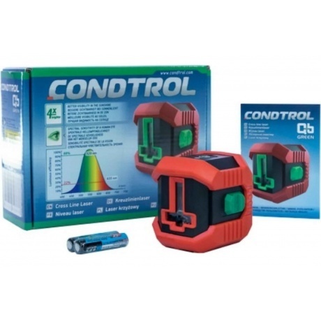 Лазерный нивелир CONDTROL QB Green - фото 4