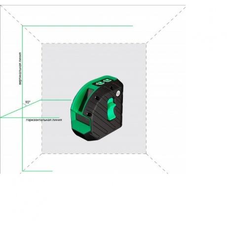 Уровень лазерный ADA Armo 2D Green Professional Edition (А00575) - фото 5