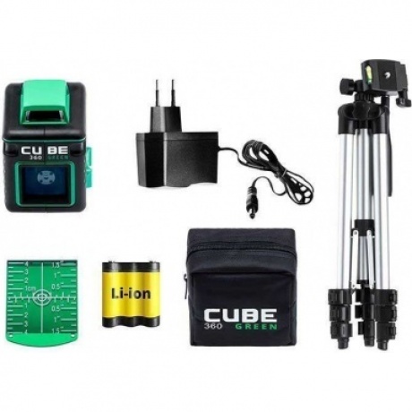 Уровень лазерный ADA Cube 360 Green Professional Edition (А00535) - фото 7