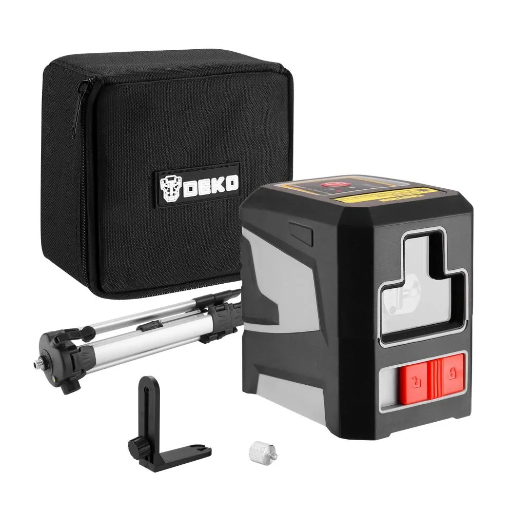 Уровень лазерный самовыравнивающийся DEKO DKLL11 SET 2 (со штативом) - фото 1