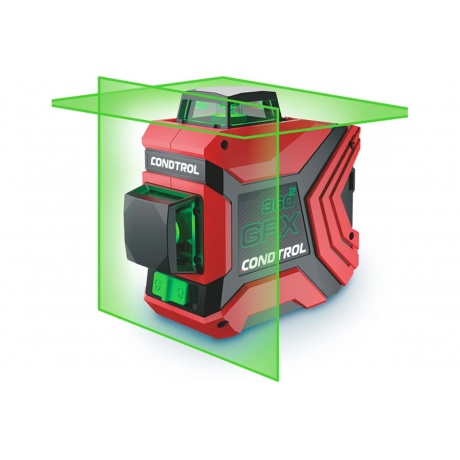 Лазерный нивелир CONDTROL GFX 360-2 Kit - фото 8