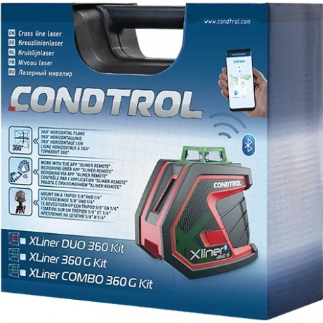 Лазерный нивелир CONDTROL Xliner 360G Kit - фото 7