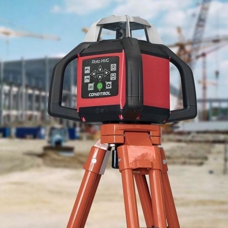 Ротационный лазерный нивелир CONDTROL Roto HVG, 600 метров - фото 5