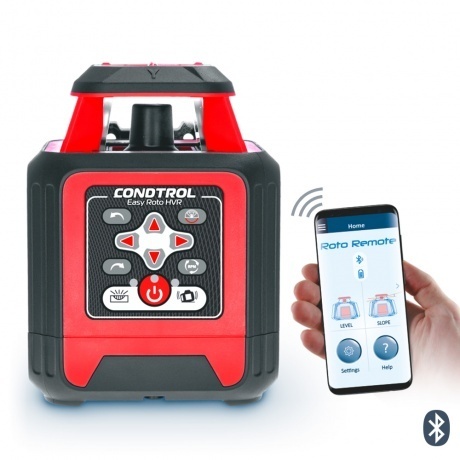 Ротационный лазерный нивелир CONDTROL Easy Roto HVR, 400 метров - фото 3