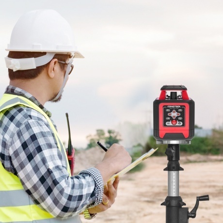 Ротационный лазерный нивелир CONDTROL Easy Roto HVR, 400 метров - фото 4