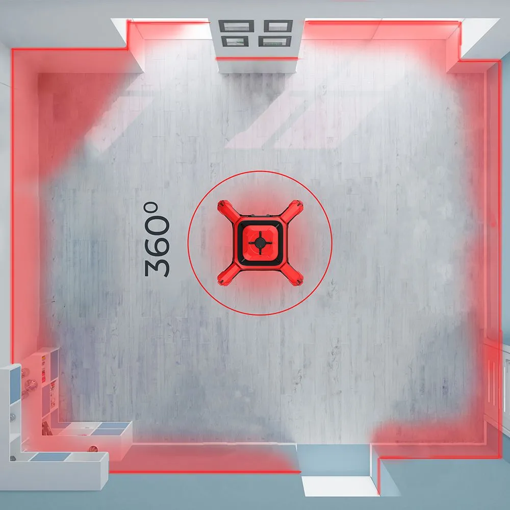 Ротационный лазерный нивелир CONDTROL Rotech HVR, 400 метров - фото 9