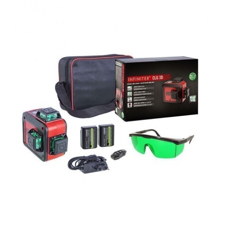 Лазерный нивелир INFINITER CLG 3D FLOOR - фото 5