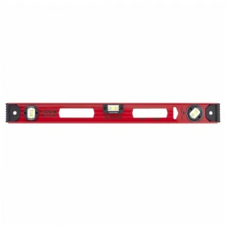 Уровень алюминиевый "Рельс", 1000 мм, 3 глазка, усиленный Matrix