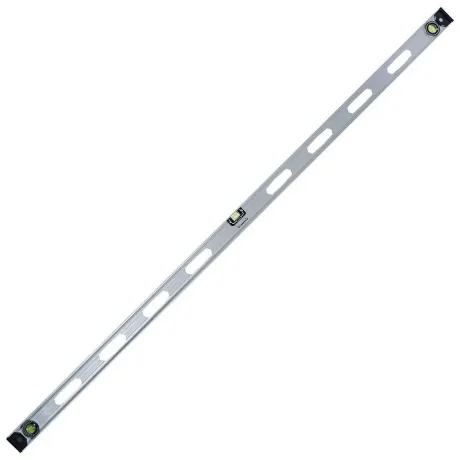 Уровень алюминиевый "Рельс", 1800 мм, 3 глазка (1 поворотный) Ma...