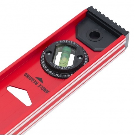 Уровень алюминиевый &quot;Рельс&quot;, 800 мм, 3 глазка, усиленный Matrix - фото 10