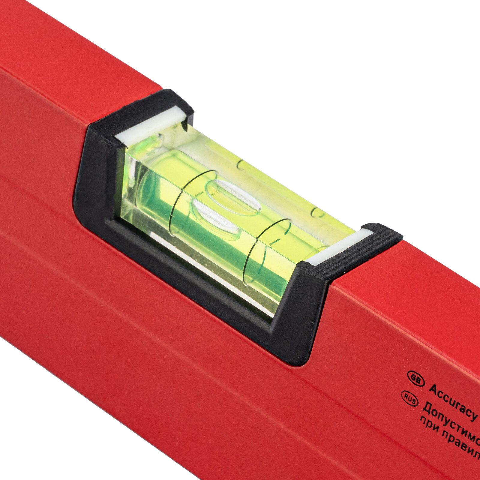 Уровень алюминиевый, 1000 мм, фрезерованный, 3 глазка// Matrix - фото 2