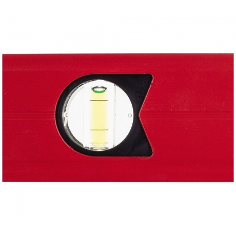 Уровень алюминиевый, 1200 мм, 3 глазка, красный, линейка// Matrix - фото 7