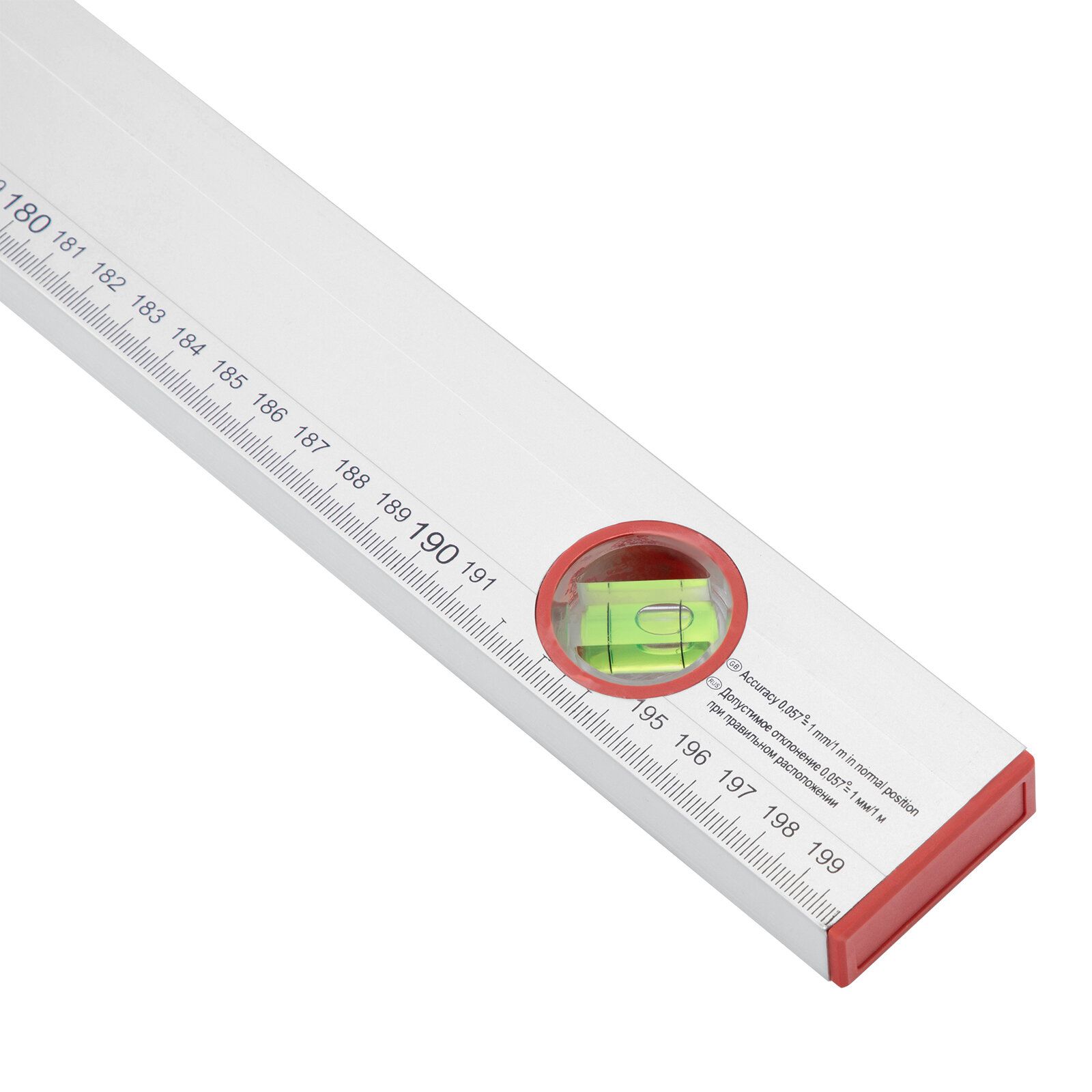 Уровень алюминиевый, 1200 мм, 3 глазка, линейка// Sparta - фото 5