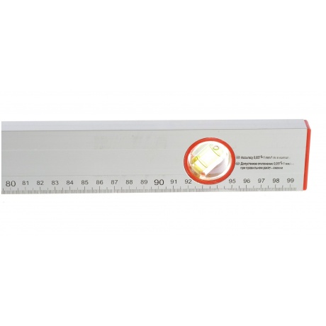 Уровень алюминиевый, 2000 мм, 3 глазка, линейка// Sparta - фото 3