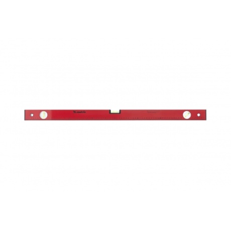 Уровень алюминиевый, 800 мм, 3 глазка, красный, линейка Matrix - фото 1
