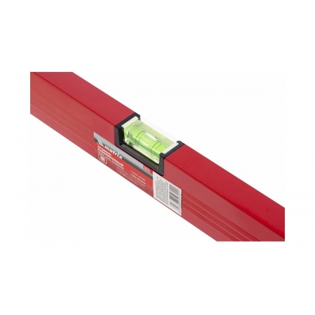 Уровень алюминиевый, 800 мм, 3 глазка, красный, линейка Matrix - фото 3