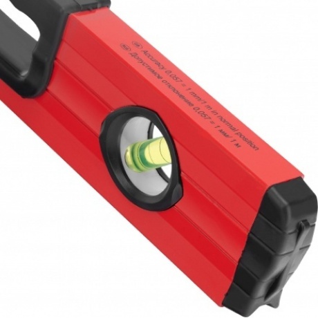 Уровень алюминиевый, 800 мм, фрезерованный, 3 глазка, 2 эргономичные ручки Matrix - фото 3