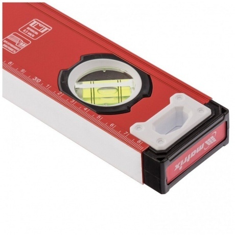 Уровень алюминиевый, фрезерованный, 3 глазка, рукоятки, 1500 мм Matrix - фото 3