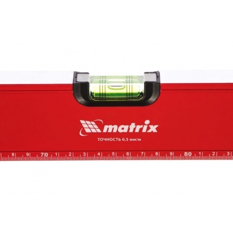Уровень алюминиевый, фрезерованный, 3 глазка, рукоятки, 1500 мм Matrix - фото 6