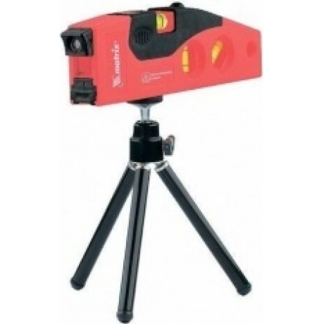 Уровень лазерный, 180 мм, 220 мм штатив, 4 глазка Matrix - фото 2