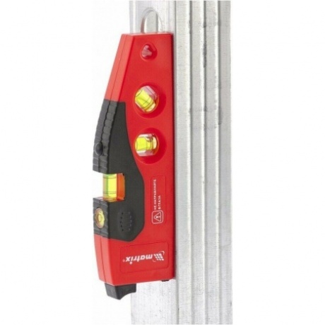 Уровень лазерный, 180 мм, 220 мм штатив, 4 глазка Matrix - фото 3